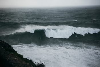 Nazaré waves photo journal on The Adagio Blog