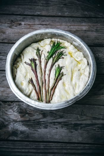 Fireweed shoots Focaccia Recipe on The Adagio Blog | Recipe, photos and styling by Thais FK