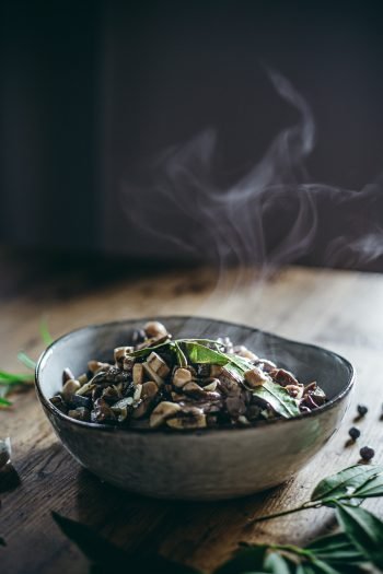 Pickled mushrooms in olive oil - Nordic Foraging - The Adagio Blog